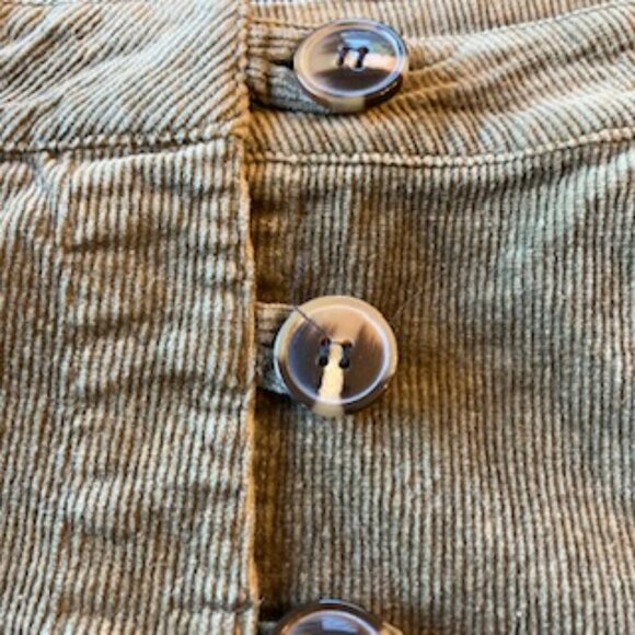 Wishlist Olive Corduroy side button mini size medium - Picture 4 of 6